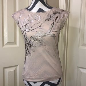 White House Black Market Embellished Top